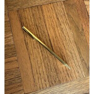 Vintage TanCraft Pencil, Gold Tone, Refillable, Unique, Made In Japan